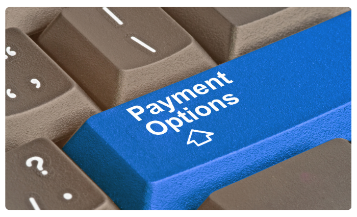 Payment options button